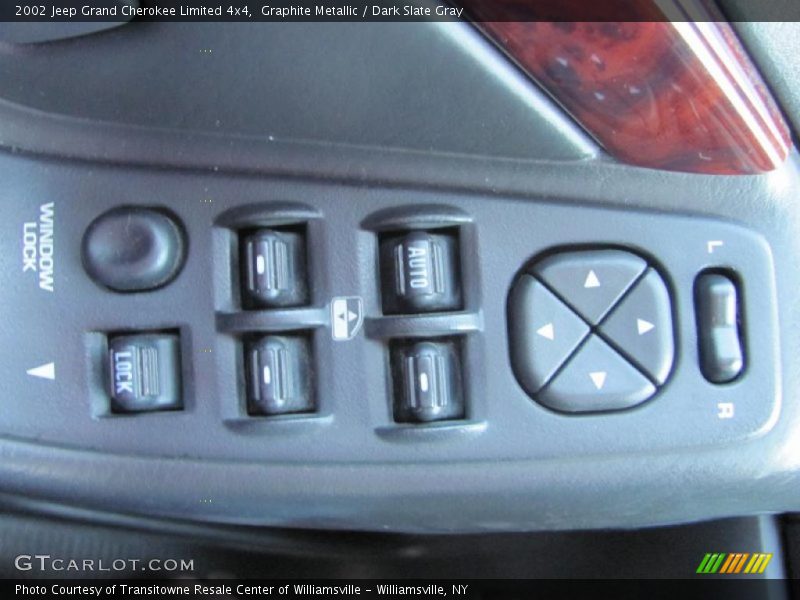 Graphite Metallic / Dark Slate Gray 2002 Jeep Grand Cherokee Limited 4x4