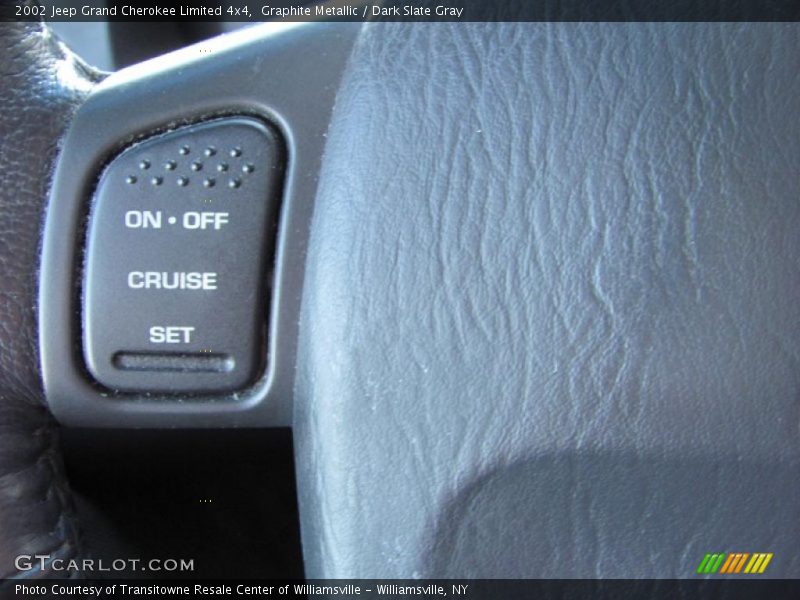 Graphite Metallic / Dark Slate Gray 2002 Jeep Grand Cherokee Limited 4x4