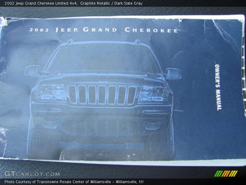 Graphite Metallic / Dark Slate Gray 2002 Jeep Grand Cherokee Limited 4x4