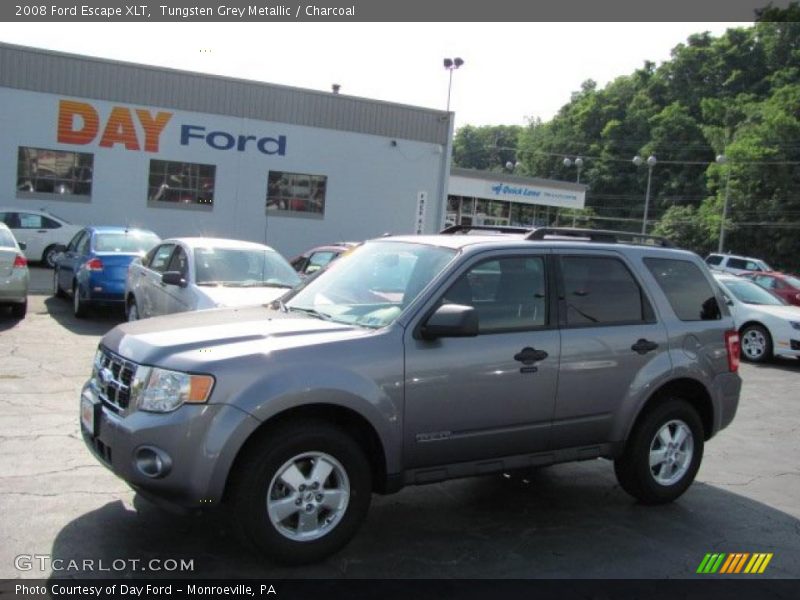 Tungsten Grey Metallic / Charcoal 2008 Ford Escape XLT