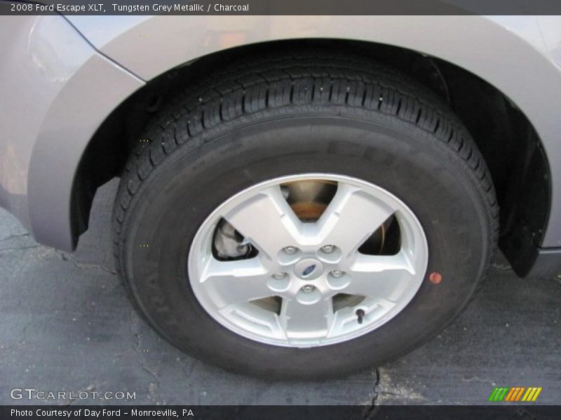 Tungsten Grey Metallic / Charcoal 2008 Ford Escape XLT