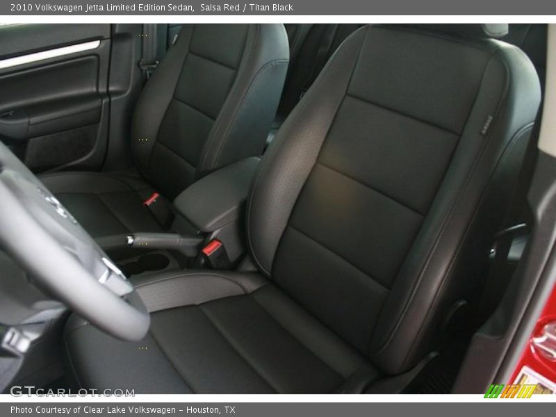 Salsa Red / Titan Black 2010 Volkswagen Jetta Limited Edition Sedan