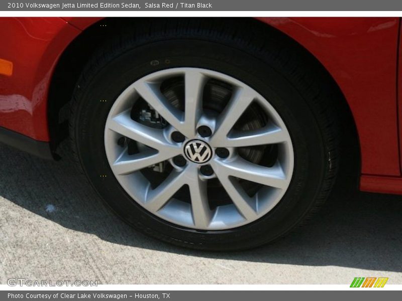 Salsa Red / Titan Black 2010 Volkswagen Jetta Limited Edition Sedan