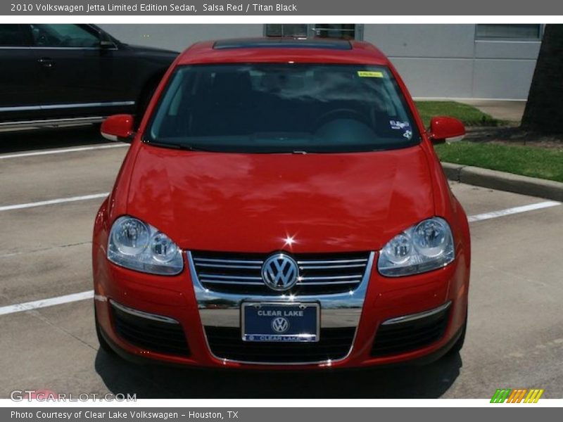 Salsa Red / Titan Black 2010 Volkswagen Jetta Limited Edition Sedan