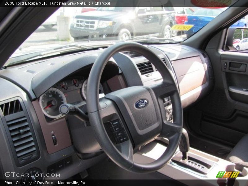 Tungsten Grey Metallic / Charcoal 2008 Ford Escape XLT