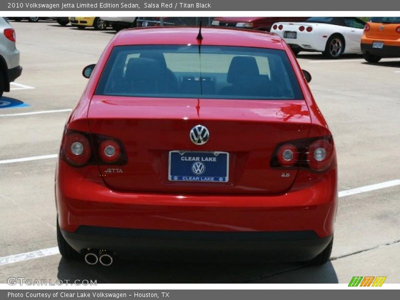 Salsa Red / Titan Black 2010 Volkswagen Jetta Limited Edition Sedan