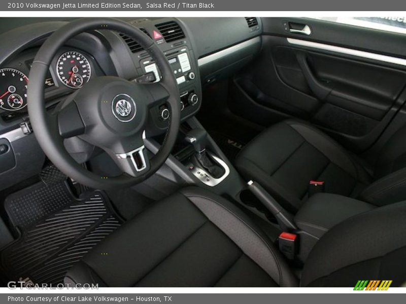 Salsa Red / Titan Black 2010 Volkswagen Jetta Limited Edition Sedan
