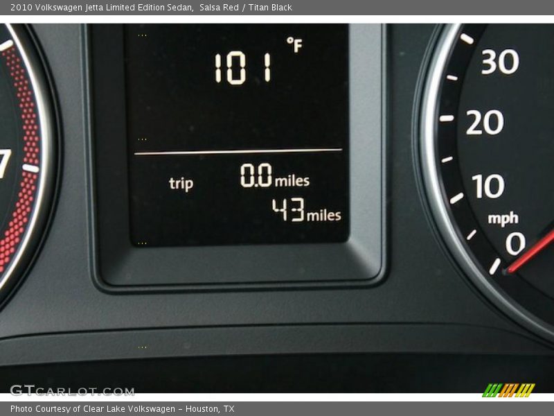 Salsa Red / Titan Black 2010 Volkswagen Jetta Limited Edition Sedan