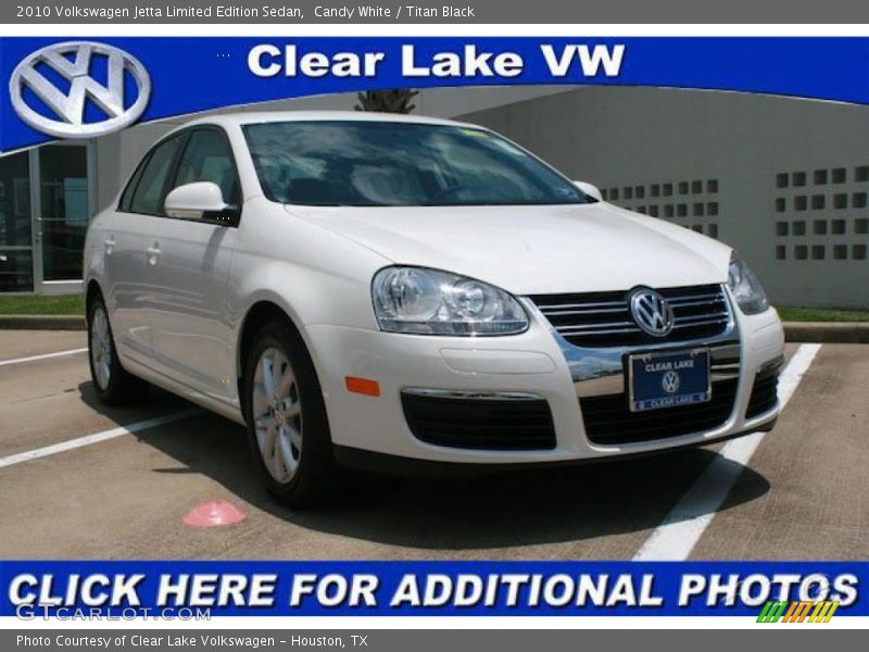 Candy White / Titan Black 2010 Volkswagen Jetta Limited Edition Sedan