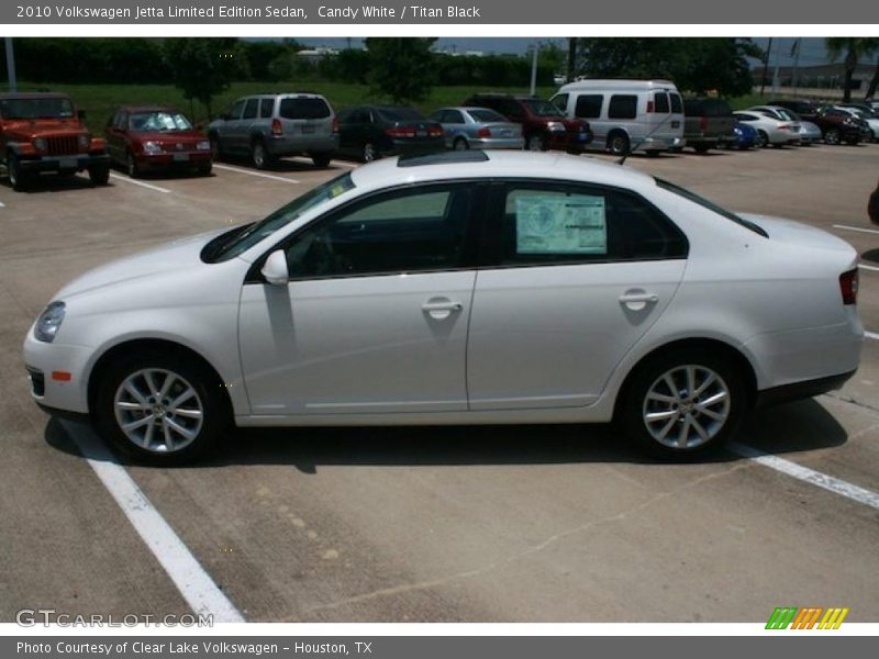 Candy White / Titan Black 2010 Volkswagen Jetta Limited Edition Sedan
