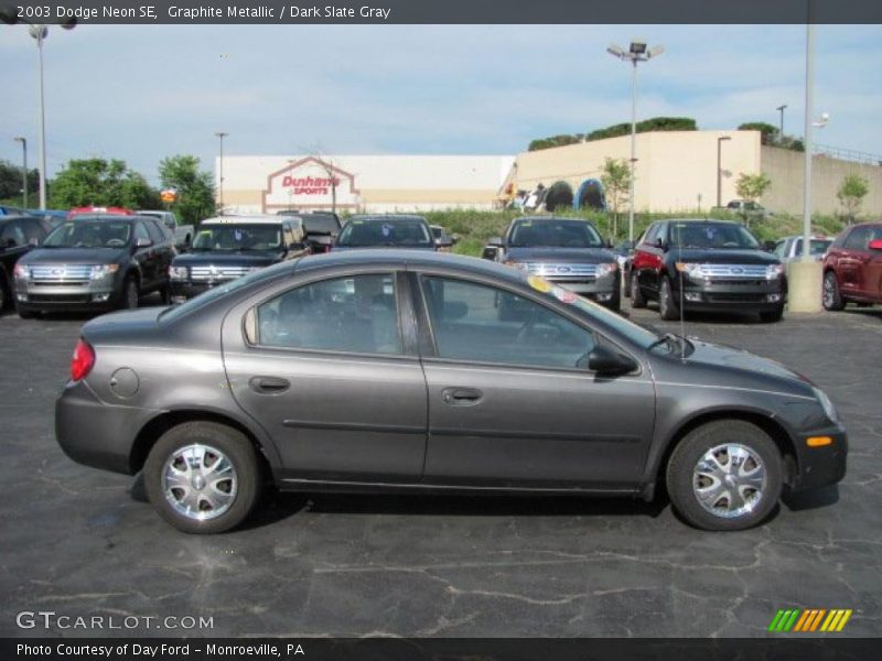 Graphite Metallic / Dark Slate Gray 2003 Dodge Neon SE