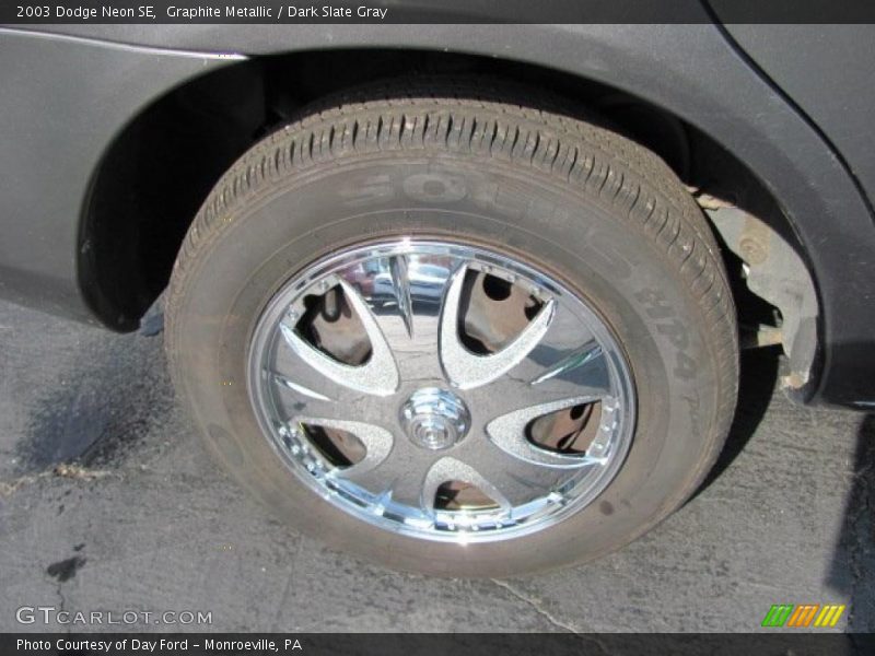 Graphite Metallic / Dark Slate Gray 2003 Dodge Neon SE