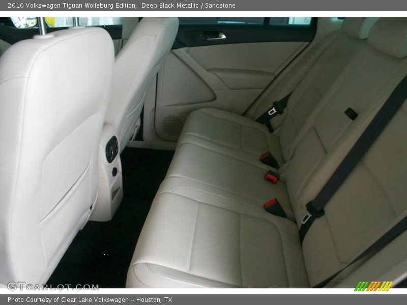 Deep Black Metallic / Sandstone 2010 Volkswagen Tiguan Wolfsburg Edition