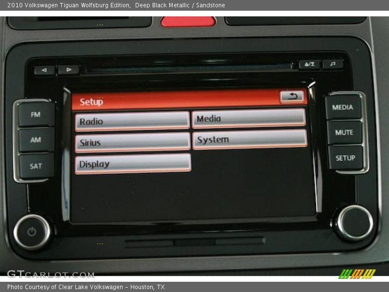 Deep Black Metallic / Sandstone 2010 Volkswagen Tiguan Wolfsburg Edition