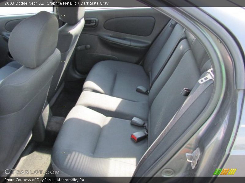 Graphite Metallic / Dark Slate Gray 2003 Dodge Neon SE