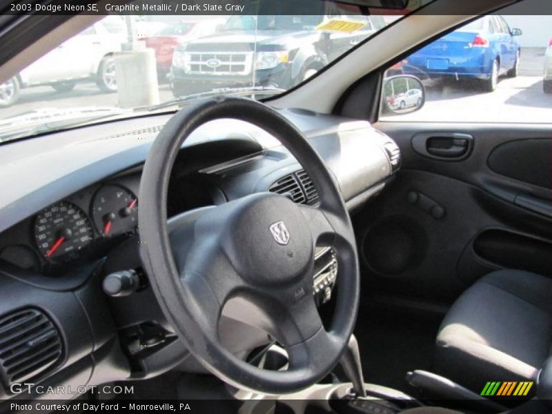 Graphite Metallic / Dark Slate Gray 2003 Dodge Neon SE