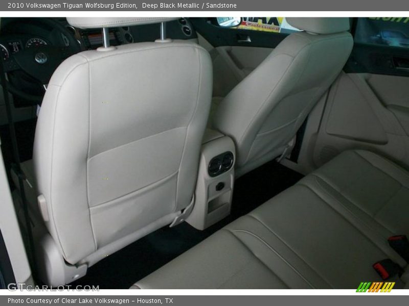 Deep Black Metallic / Sandstone 2010 Volkswagen Tiguan Wolfsburg Edition