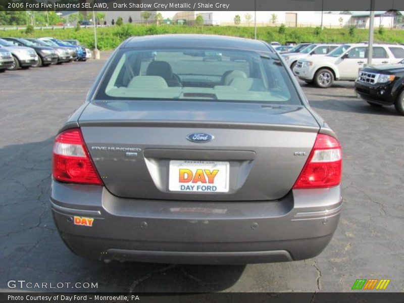 Dark Shadow Grey Metallic / Shale Grey 2006 Ford Five Hundred SEL AWD