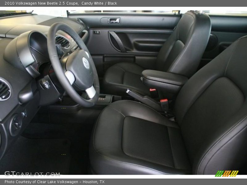 Candy White / Black 2010 Volkswagen New Beetle 2.5 Coupe