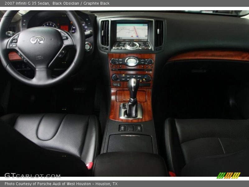 Black Obsidian / Graphite Black 2007 Infiniti G 35 Sedan