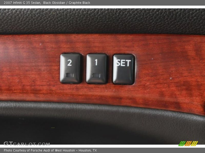 Black Obsidian / Graphite Black 2007 Infiniti G 35 Sedan