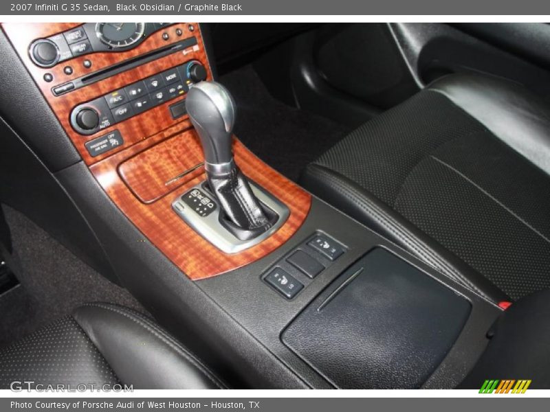 Black Obsidian / Graphite Black 2007 Infiniti G 35 Sedan