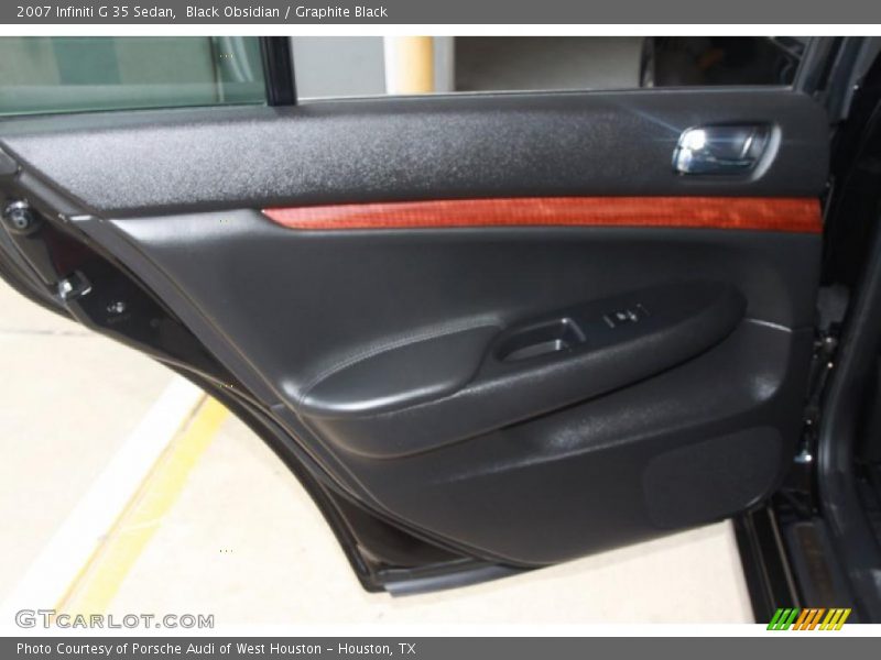 Black Obsidian / Graphite Black 2007 Infiniti G 35 Sedan