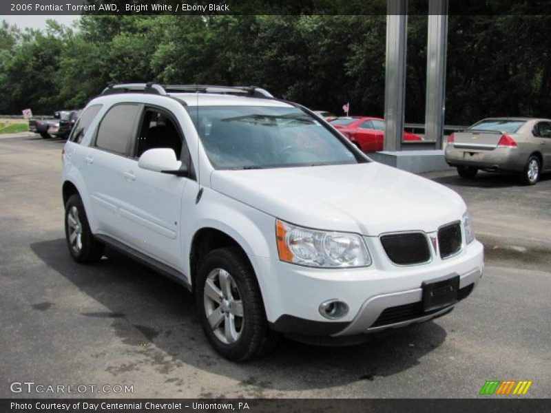 Bright White / Ebony Black 2006 Pontiac Torrent AWD