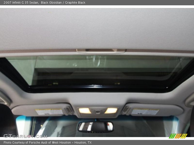 Black Obsidian / Graphite Black 2007 Infiniti G 35 Sedan