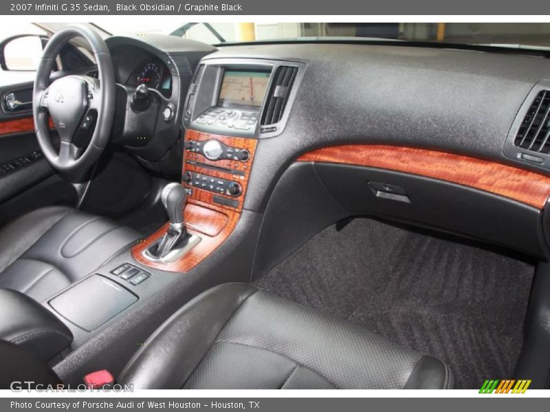 Black Obsidian / Graphite Black 2007 Infiniti G 35 Sedan