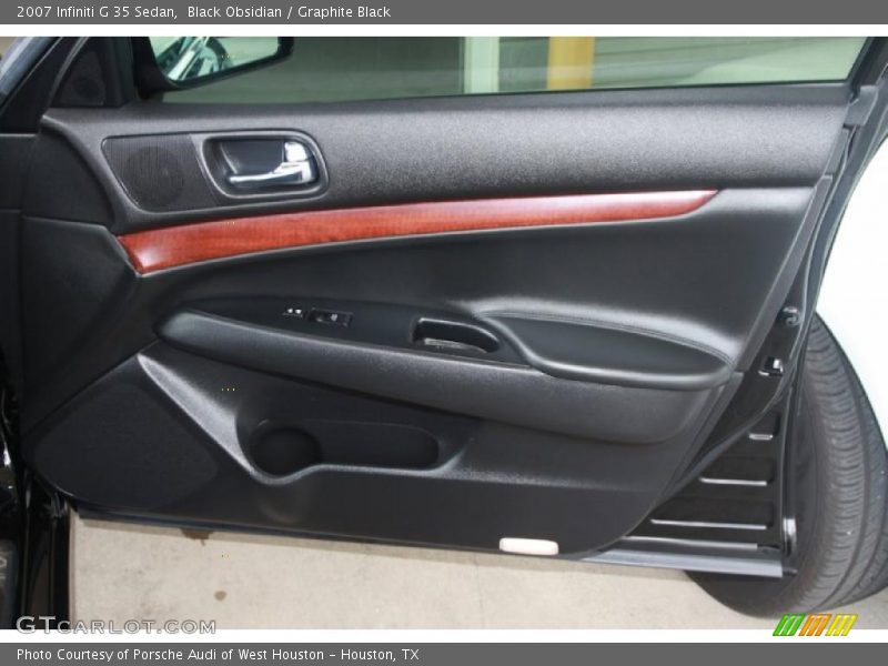 Black Obsidian / Graphite Black 2007 Infiniti G 35 Sedan
