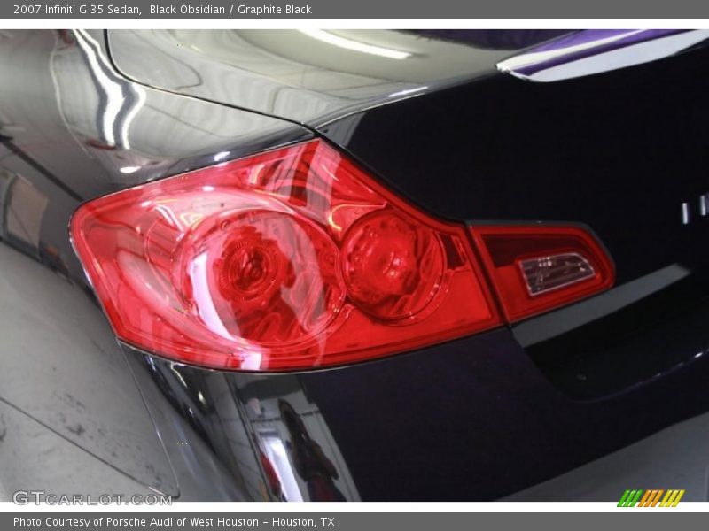 Black Obsidian / Graphite Black 2007 Infiniti G 35 Sedan
