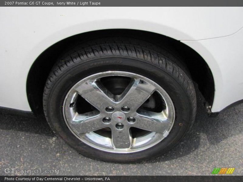 Ivory White / Light Taupe 2007 Pontiac G6 GT Coupe