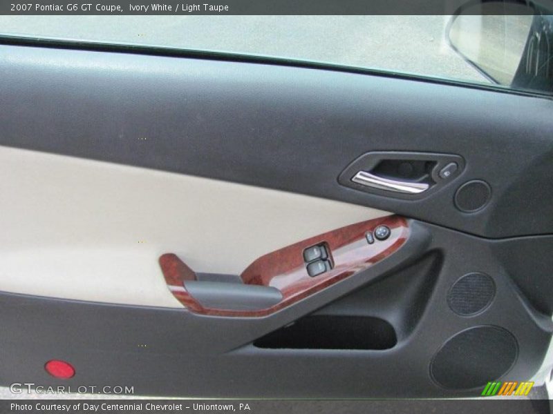 Ivory White / Light Taupe 2007 Pontiac G6 GT Coupe