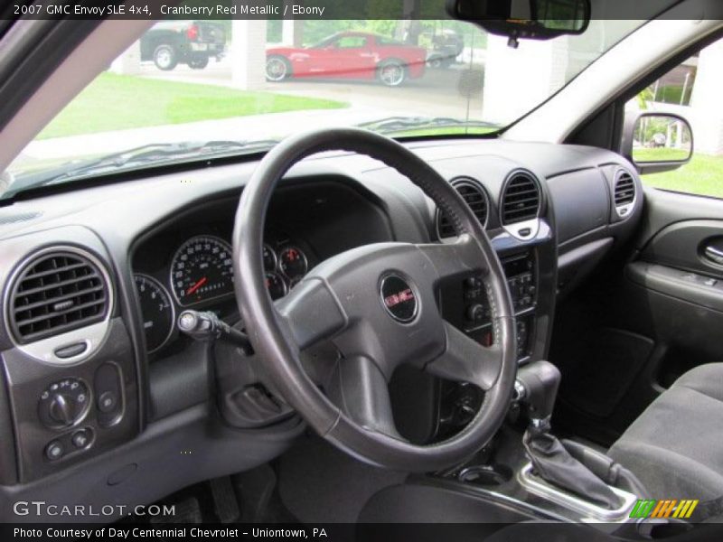 Cranberry Red Metallic / Ebony 2007 GMC Envoy SLE 4x4