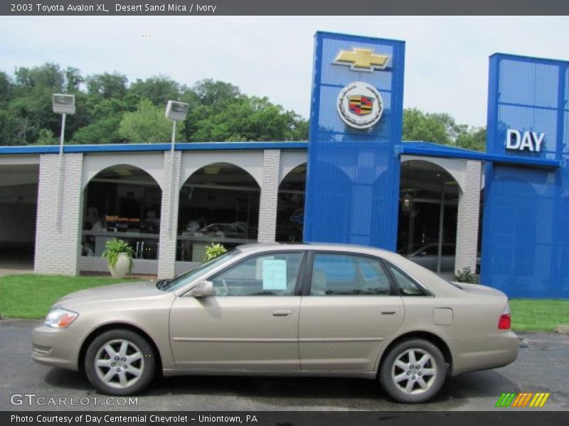 Desert Sand Mica / Ivory 2003 Toyota Avalon XL