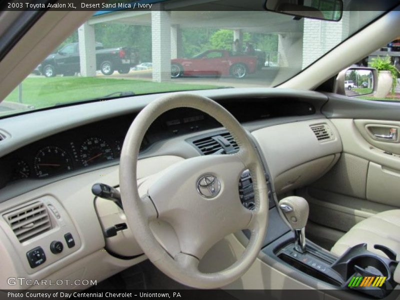 Desert Sand Mica / Ivory 2003 Toyota Avalon XL