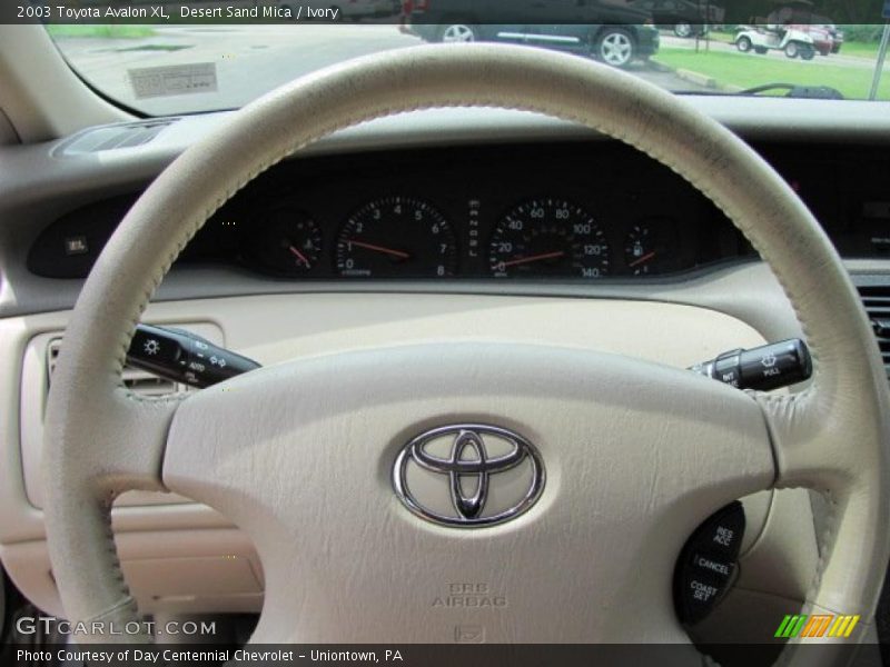 Desert Sand Mica / Ivory 2003 Toyota Avalon XL