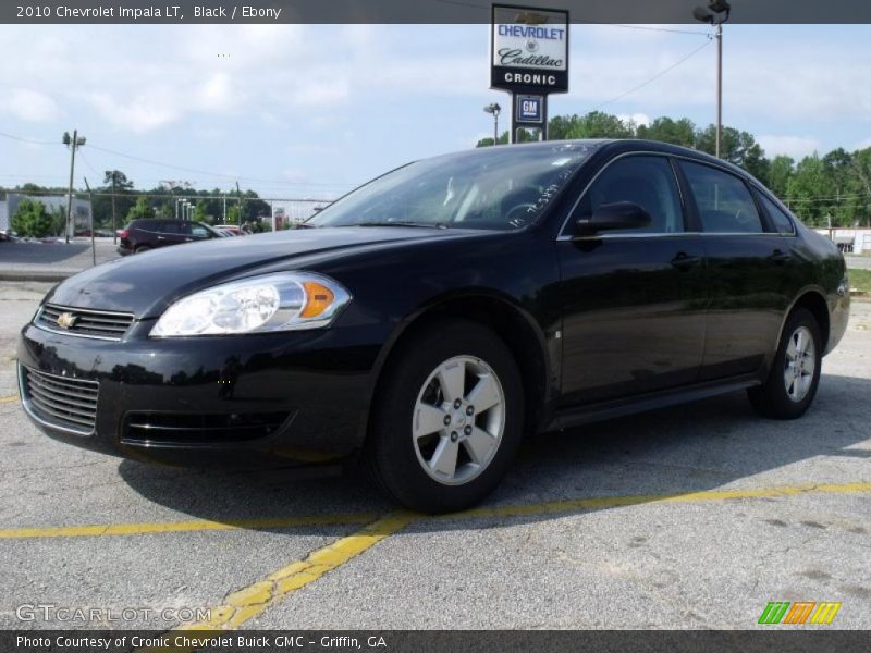 Black / Ebony 2010 Chevrolet Impala LT