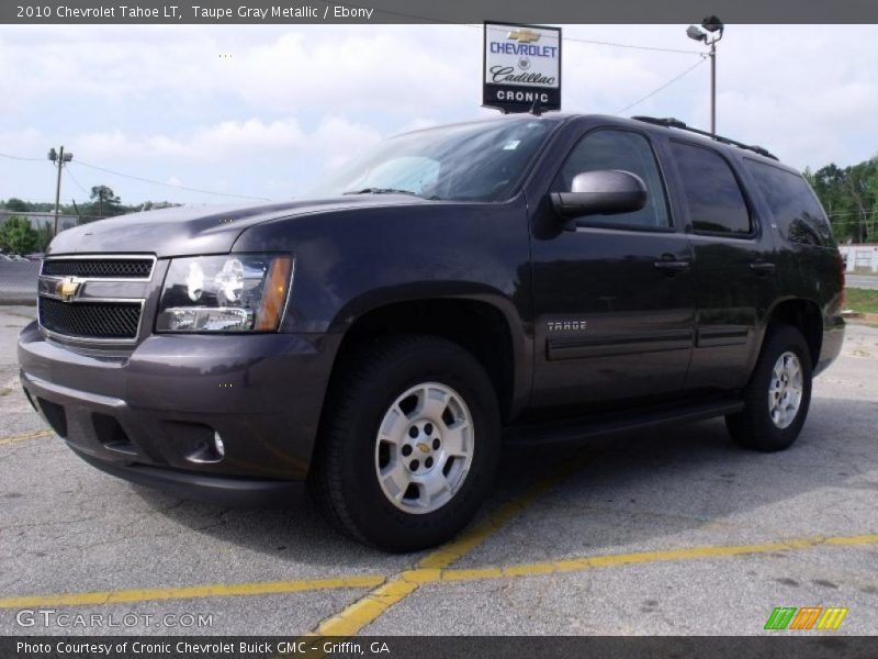 Taupe Gray Metallic / Ebony 2010 Chevrolet Tahoe LT