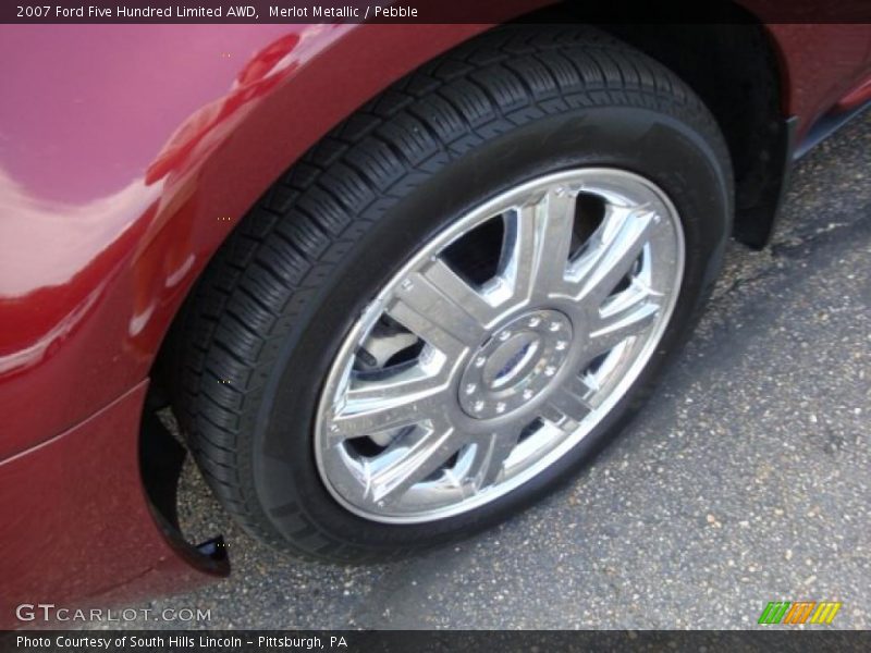 Merlot Metallic / Pebble 2007 Ford Five Hundred Limited AWD