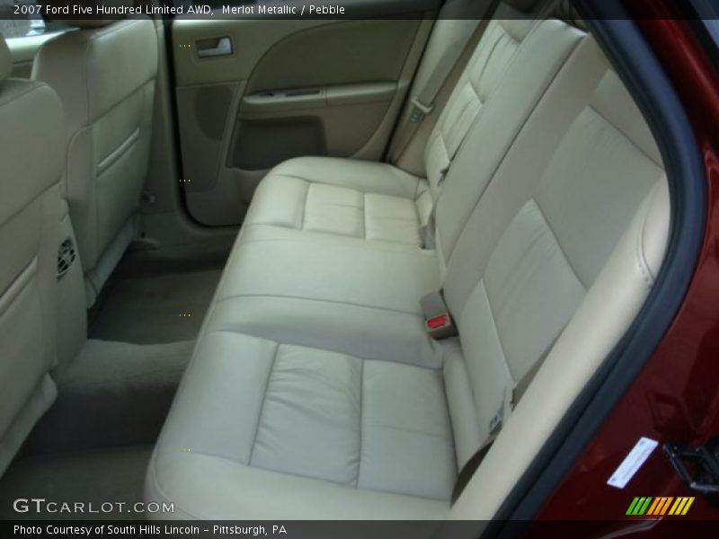 Merlot Metallic / Pebble 2007 Ford Five Hundred Limited AWD
