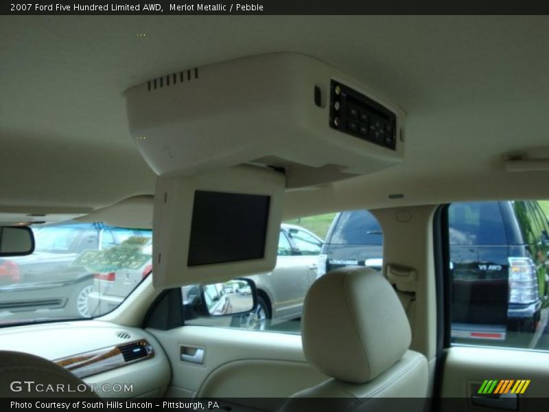 Merlot Metallic / Pebble 2007 Ford Five Hundred Limited AWD