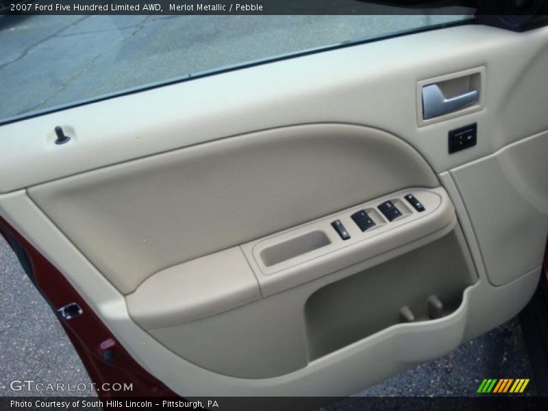 Merlot Metallic / Pebble 2007 Ford Five Hundred Limited AWD