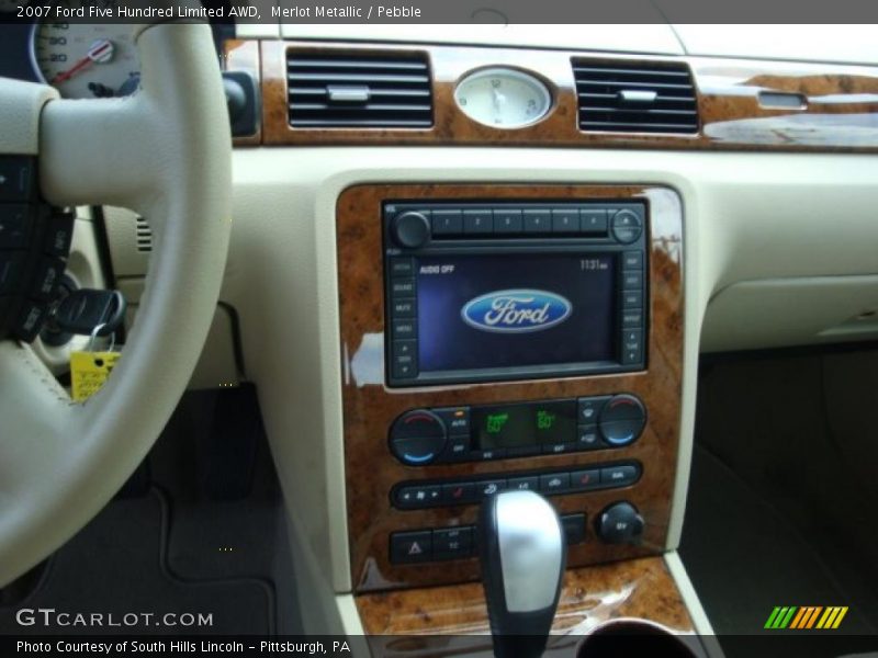 Merlot Metallic / Pebble 2007 Ford Five Hundred Limited AWD