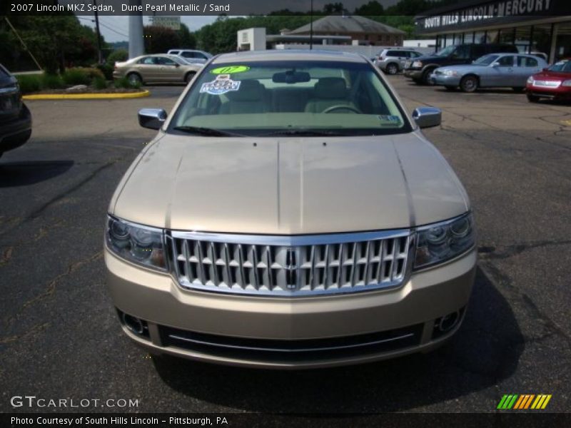 Dune Pearl Metallic / Sand 2007 Lincoln MKZ Sedan
