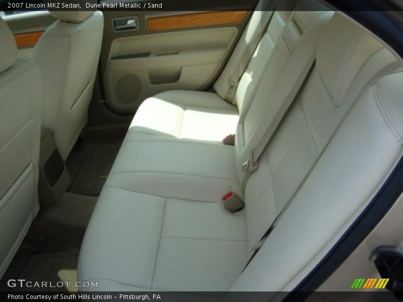 Dune Pearl Metallic / Sand 2007 Lincoln MKZ Sedan