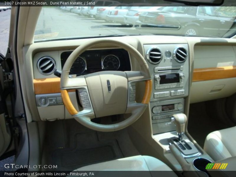 Dune Pearl Metallic / Sand 2007 Lincoln MKZ Sedan