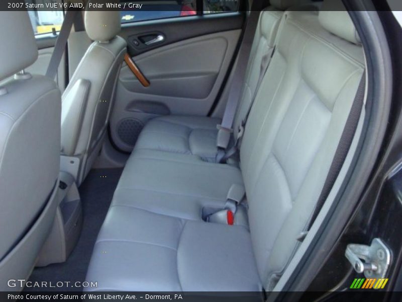 Polar White / Gray 2007 Saturn VUE V6 AWD