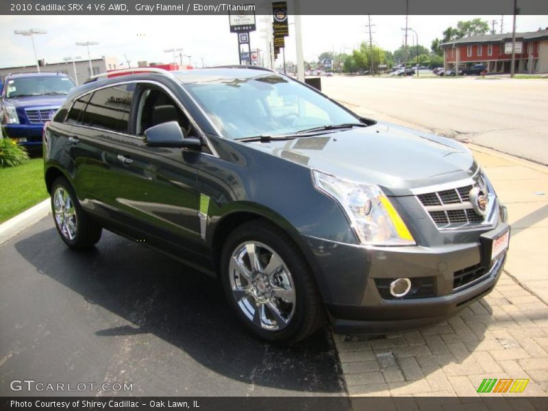 Gray Flannel / Ebony/Titanium 2010 Cadillac SRX 4 V6 AWD